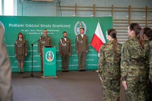 Uroczystości w Podlaskim Oddziale Straży Granicznej 