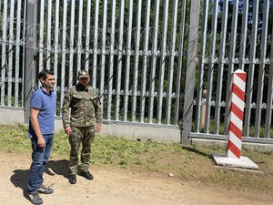 Wizyta oficera łącznikowego Agencji Frontex 