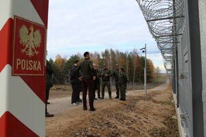 Wizyta brytyjskiej delegacji w Podlaskim Oddziale SG 