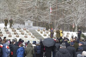 Uroczystości w przeddzień 186. rocznicy wybuchu Powstania Listopadowego 