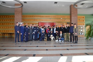 Spotkanie ze studentami z Kazachstanu 