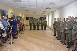 Ślubowanie nowo przyjętych funkcjonariuszy 