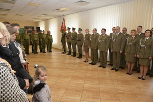 Ślubowanie nowo przyjętych funkcjonariuszy 