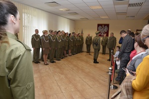 Ślubowanie nowo przyjętych funkcjonariuszy 