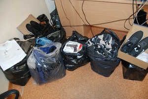 Ujawnione podrobione towary 