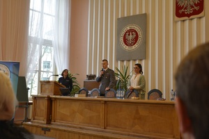 Konferencja naukowa pt. "Handel ludźmi. Zagrożenie współczesnego bezpieczeństwa". 