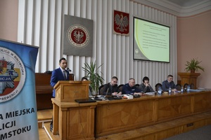 Konferencja naukowa pt. "Handel ludźmi. Zagrożenie współczesnego bezpieczeństwa". 