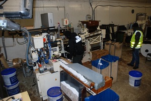 Nielegalna fabryka papierosów zlikwidowana przez Straż Graniczną 