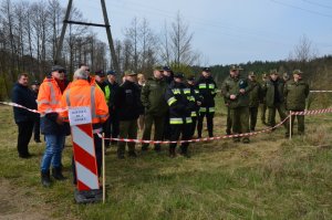 Ćwiczenia służb na terenie międzynarodowego kolejowego przejścia granicznego w Kuźnicy 