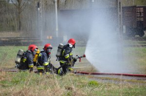 Ćwiczenia służb na terenie międzynarodowego kolejowego przejścia granicznego w Kuźnicy 