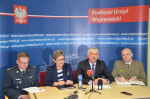 Briefing prasowy dotyczący przejścia granicznego Rudawka-Lesnaja 