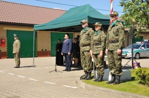 Uroczystości z okazji Święta Straży Granicznej w Płaskiej 