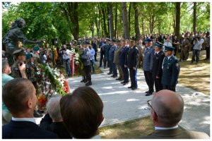 Uroczystości odsłonięcia pomnika "Inki" 