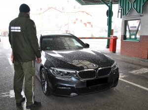 Zatrzymane BMW 