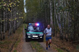 na trasie I etapu Wokół Niepodległej 