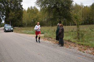 na trasie I etapu Wokół Niepodległej 