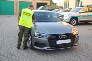 Odzyskane Audi warte 300 tys. zl 
