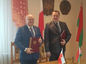 Spotkanie służb granicznych Polski i Białorusi 