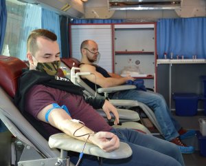 Akcja oddawania krwi w Placówce SG w Czeremsze Akcja oddawania krwi w Placówce SG w Czeremsze