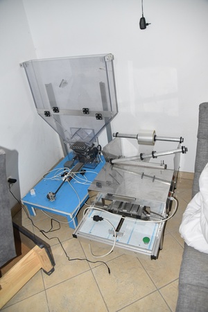 Zabezpieczone maszyny do produkcji papierosów 