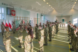 Nowi funkcjonariusze Podlaskiego Oddziału Straży Granicznej złożyli ślubowanie 