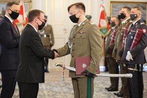 Uroczystośc nominacji na stopień generała 