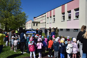 Dzień Dziecka z funkcjonariuszami z Placówki SG w Kuźnicy 