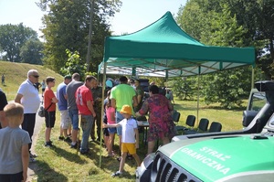 Piknik z funkcjonariuszami Straży Granicznej 