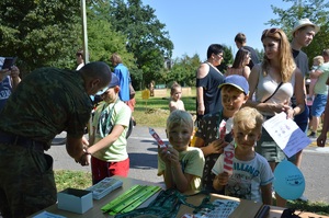 Piknik z funkcjonariuszami Straży Granicznej 