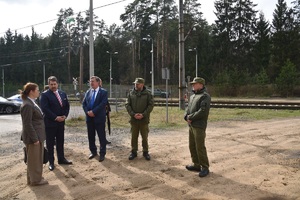 Wizyta łotewskiego Ministra Spraw Wewnętrznych 