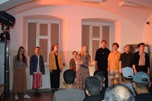 Koncert polskiej piosenki aktorskiej w wykonaniu studentów Akademii Teatralnej w Białymstoku 