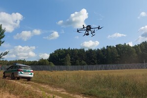 Dron na wyposażeniu Straży Granicznej 