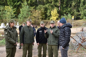 Szef Straży Granicznej Finlandii z wizytą na Podlasiu 