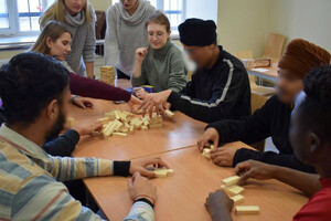 Studenci z wizytą w Strzeżonym Ośrodku dla Cudzoziemców w Białymstoku 