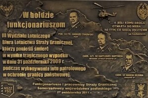 14. rocznica katastrofy śmigłowca Straży Granicznej 