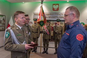 Uroczystości w Podlaskim Oddziale Straży Granicznej 