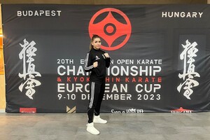 Funkcjonariuszka POSG na Mistrzostwach Europy w Karate 