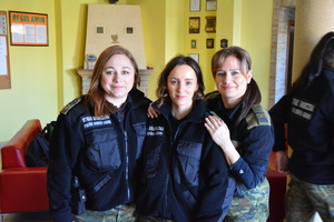 Zawody strzeleckie kobiet w POSG 