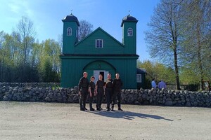 Wizyta kursantów Republiki Litewskiej w Bobrownikach 