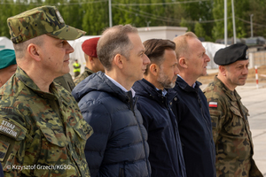Wizyta Premiera RP na polsko-białoruskiej granicy 