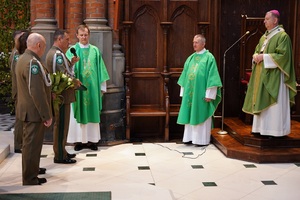 Nabożeństwo w kościele z okazji święta Straży Granicznej 