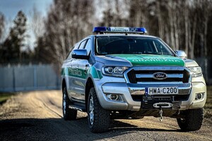 Patrol SG przy zaporze 