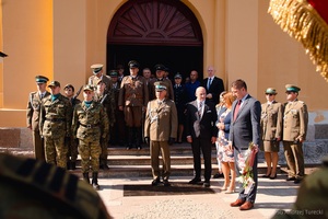 Uroczystości pogrzebowe nieznanego żołnierza Korpusu Ochrony Pogranicza. 