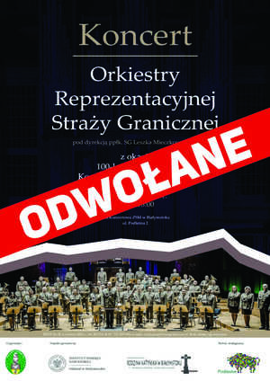 koncert odwołany 