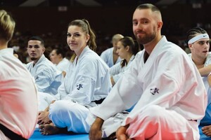 Mistrzostwa Europy Karate Kyokushin Funkcjonariuszka POSG na Mistrzostwach Europy Karate Kyokushin