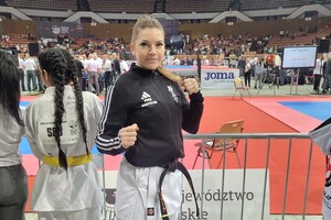 Mistrzostwa Europy Karate Kyokushin Funkcjonariuszka POSG na Mistrzostwach Europy Karate Kyokushin