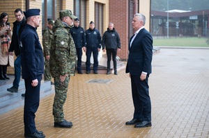 Wizyta Ministrów Spraw Wewnętrznych Polski i Niemiec w POSG 