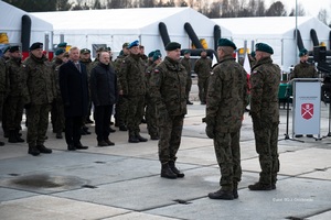 Zmiana w Operacji Wojskowej Bezpieczne Podlasie 