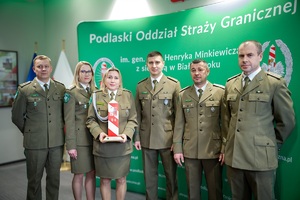 pożegnaie z mundurem mjr SG B.Grudzińskiej 