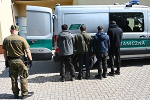 Zatrzymani przy granicy z Litwą 